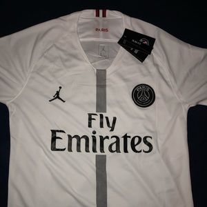 Mbappe psg French soccer jersey air Jordan brand